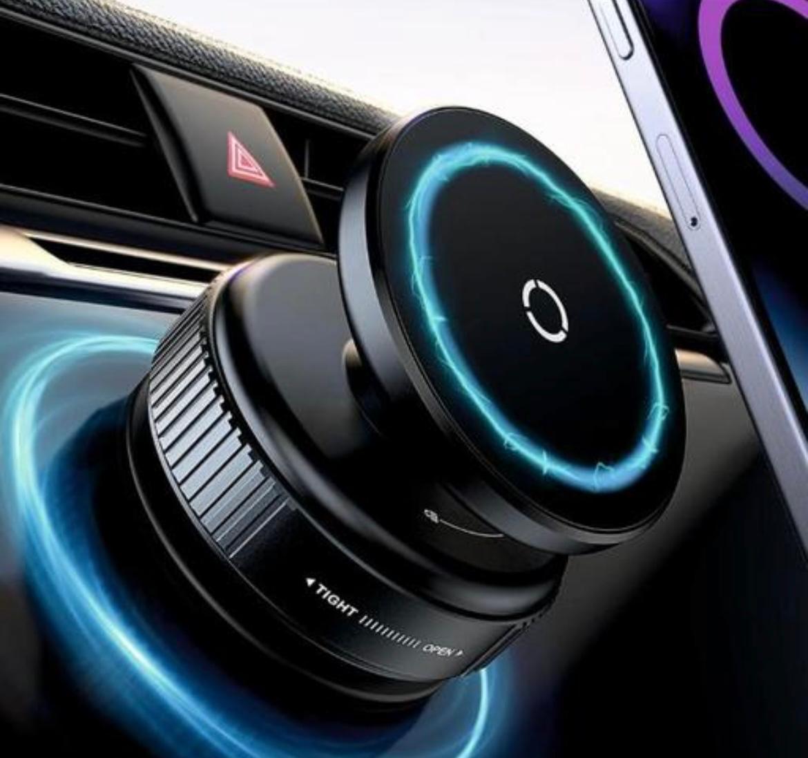 Car Dashboard Phone Holder 360° Vacuum Magnetic Phone Stand