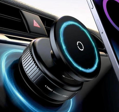 Car Dashboard Phone Holder 360° Vacuum Magnetic Phone Stand
